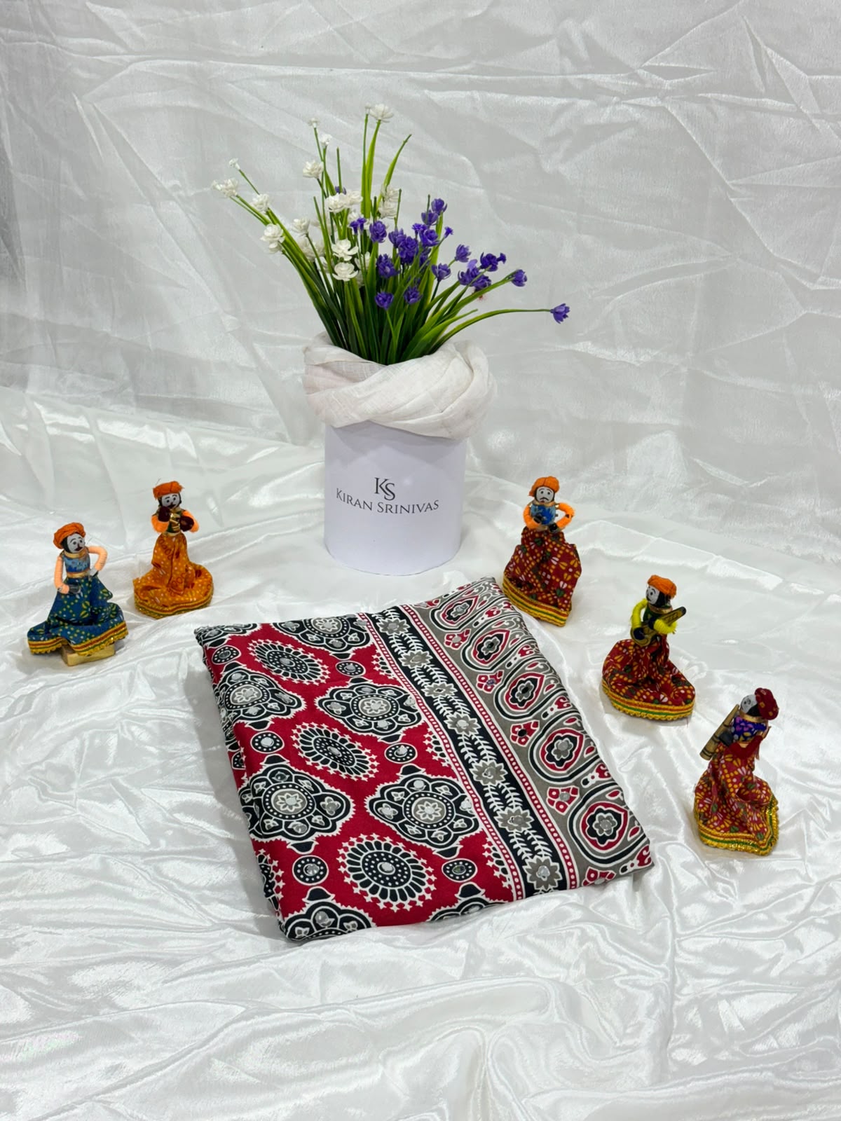 Ajrak Mirror Sarees | Premium Indian Ethnic Wear