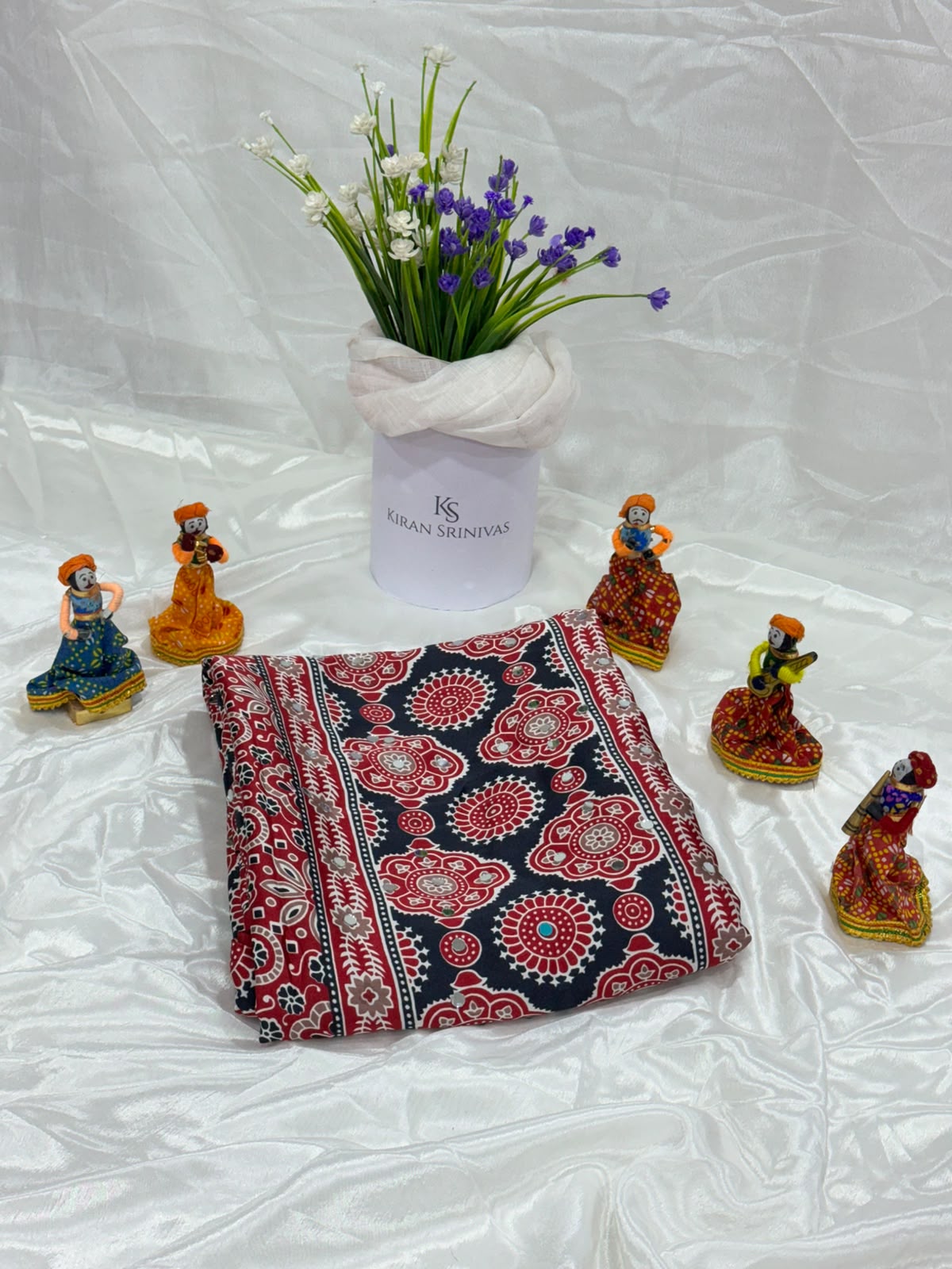 Ajrak Mirror Sarees | Premium Indian Ethnic Wear