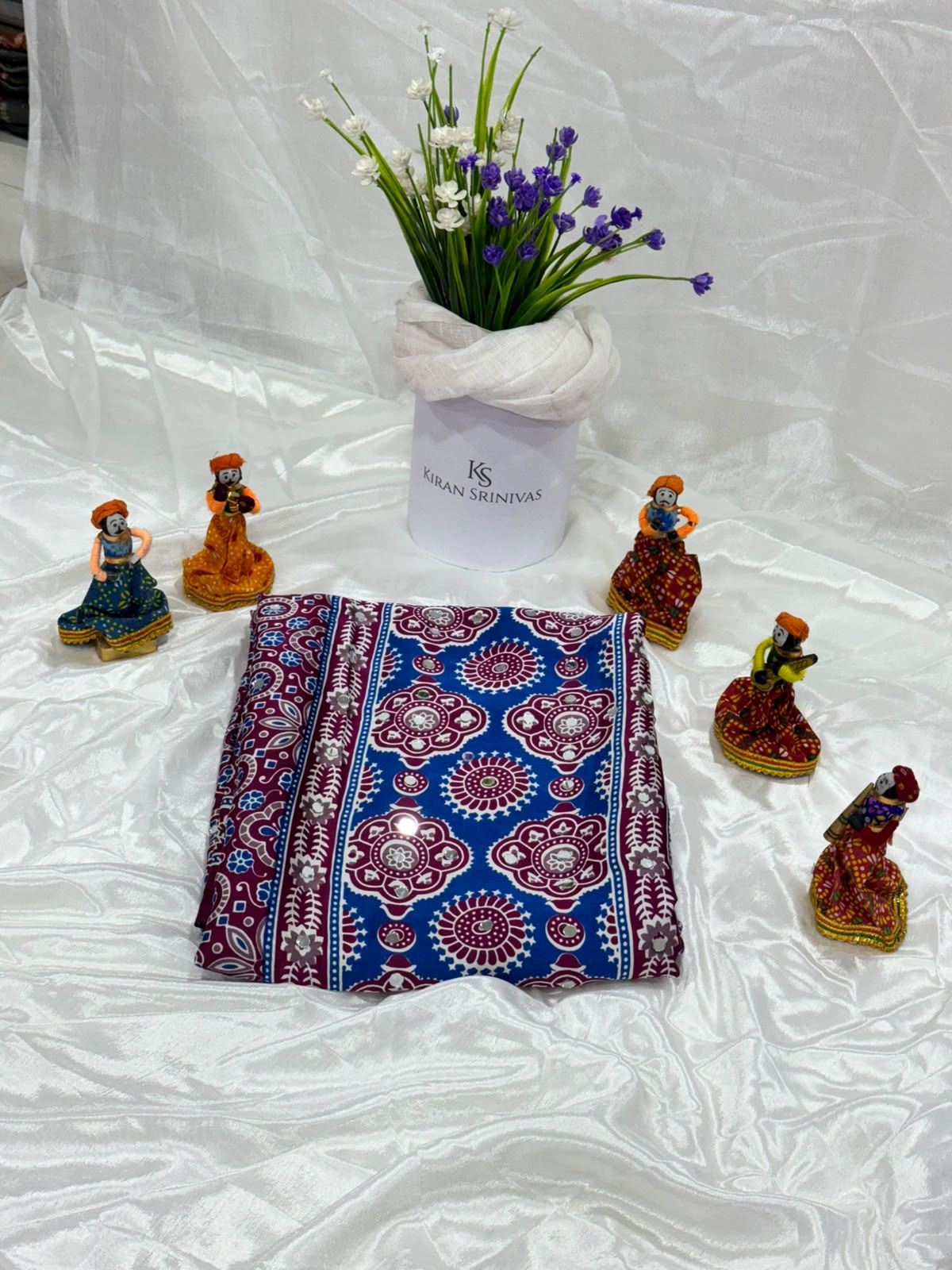 Ajrak Mirror Sarees | Premium Indian Ethnic Wear