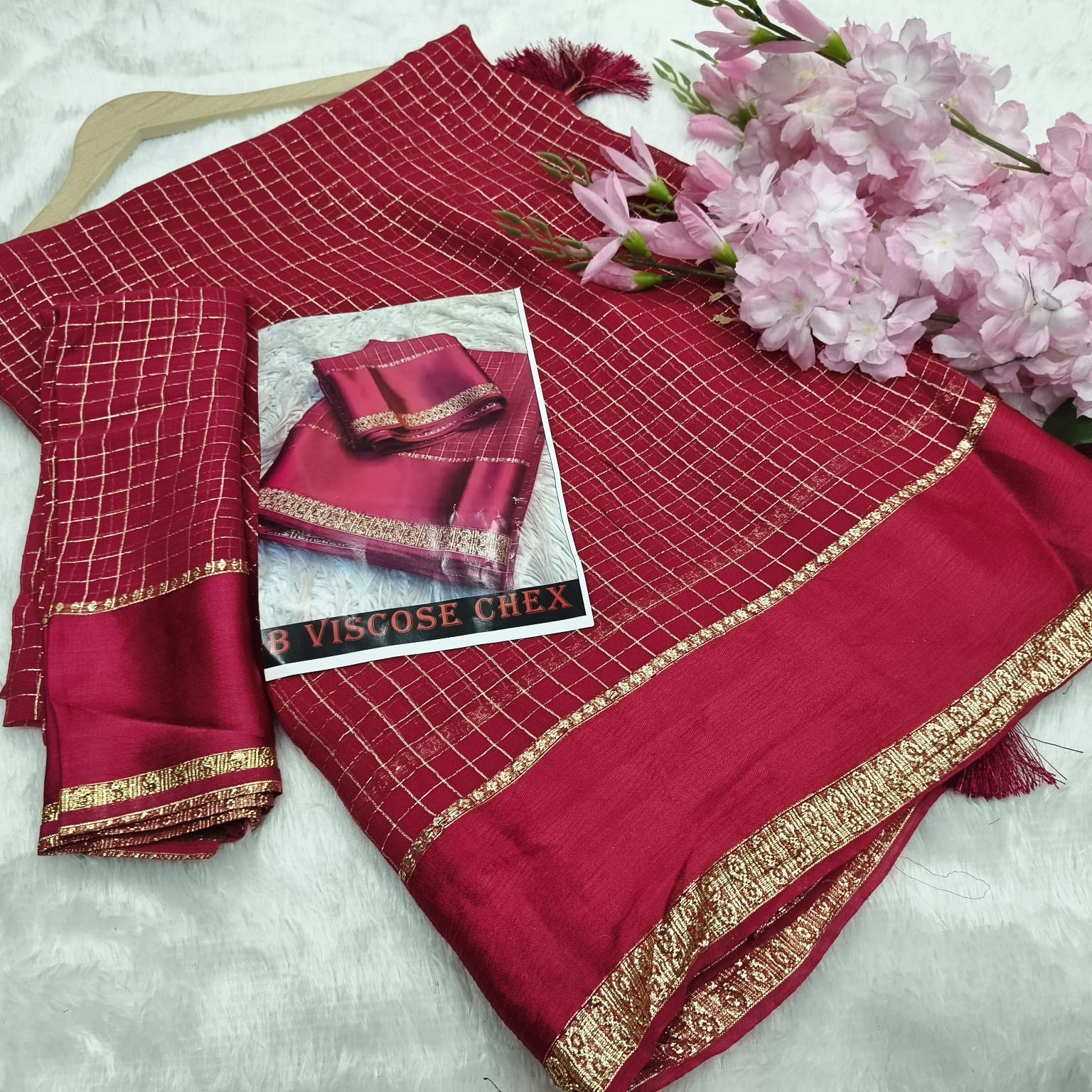 "VC Viscose Chex" Premium Fabric Collection for Modern Fashion