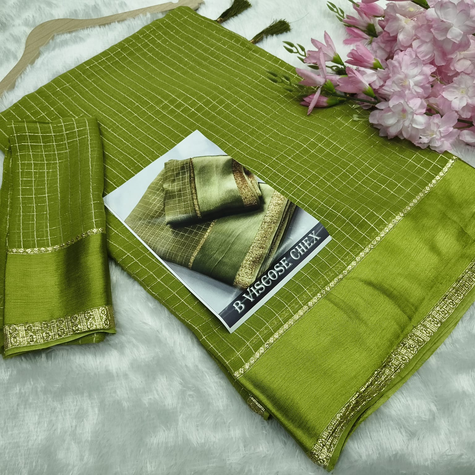 "VC Viscose Chex" Premium Fabric Collection for Modern Fashion