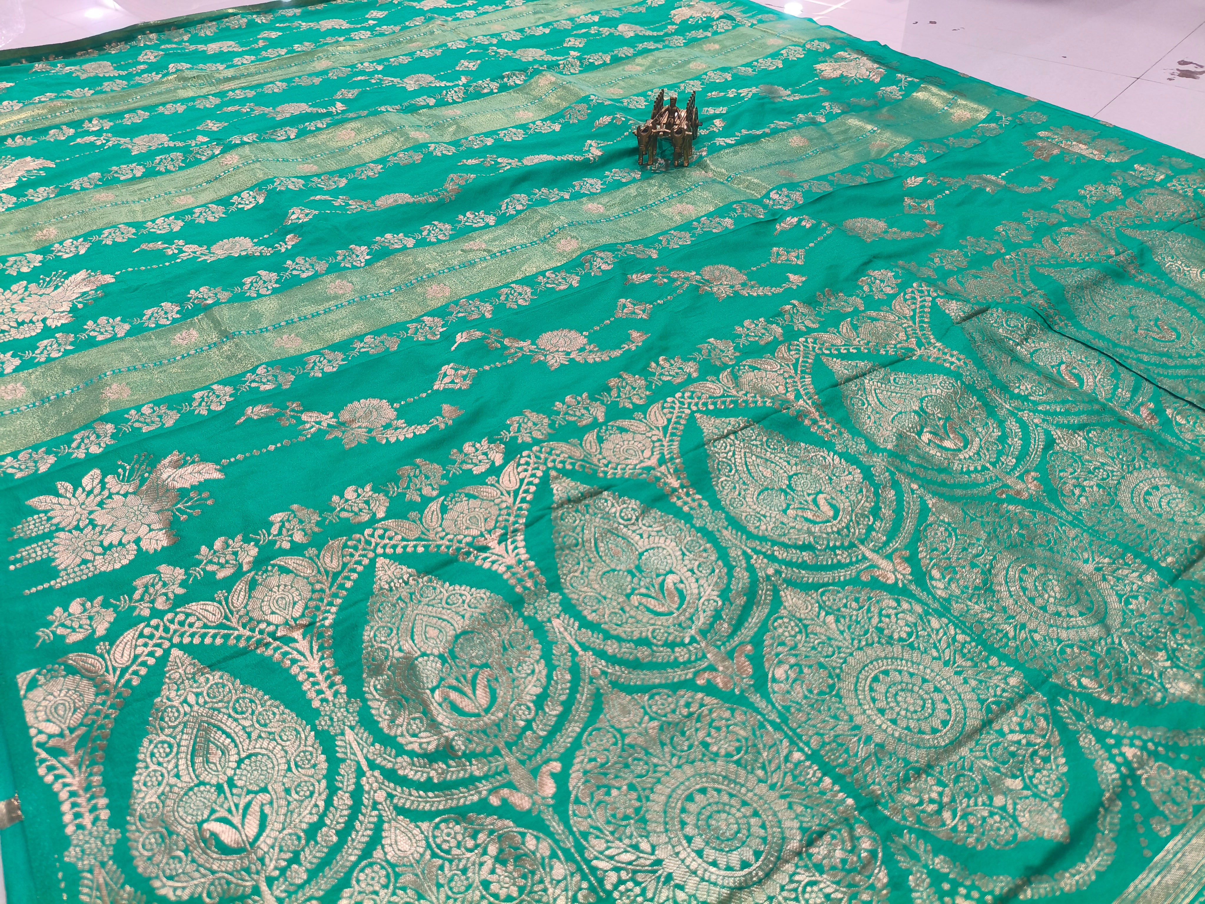 VC Saffron Gold Royal Festive Designer Ethnic Wear