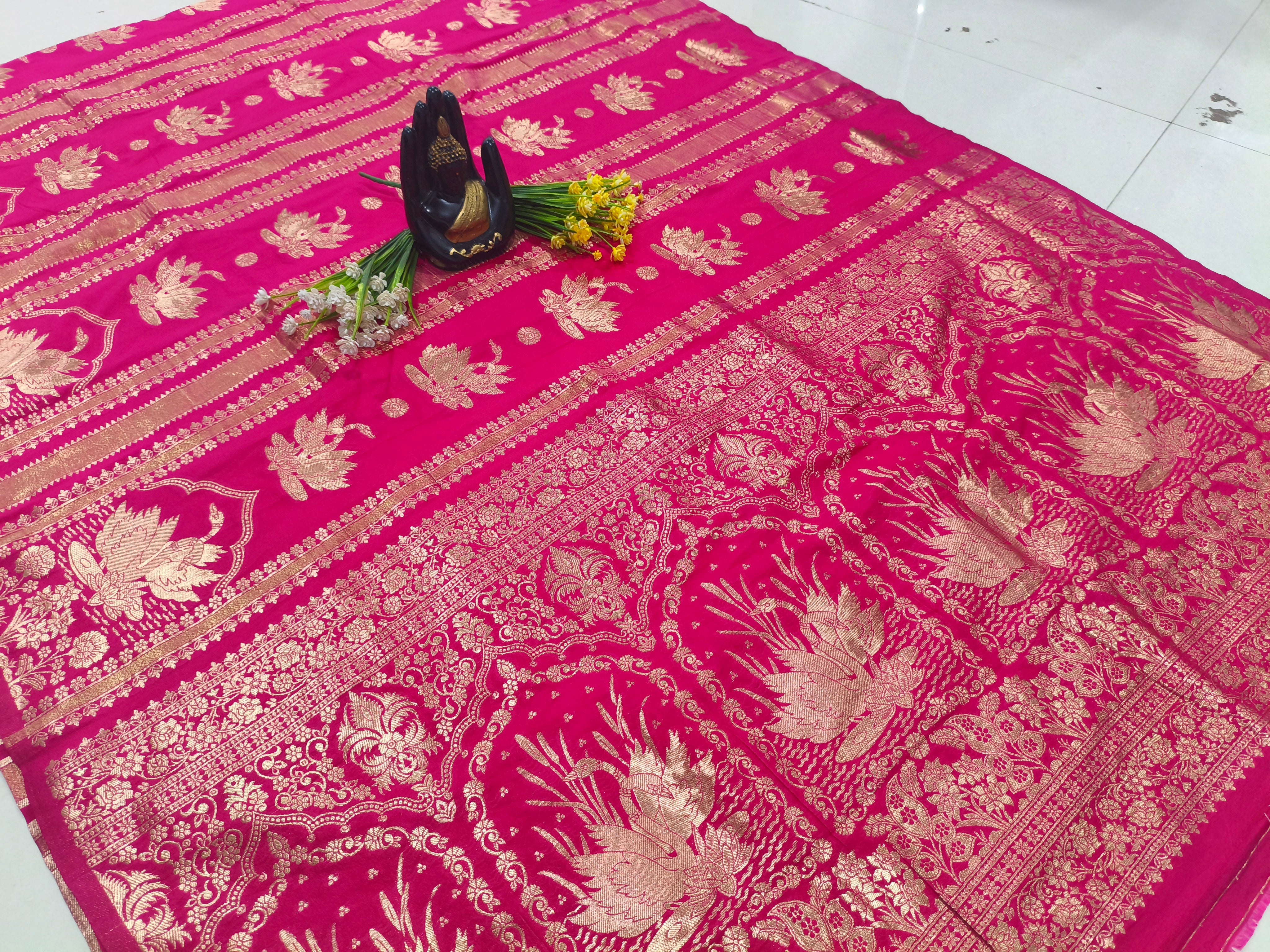 VC Saffron Gold Royal Festive Designer Ethnic Wear